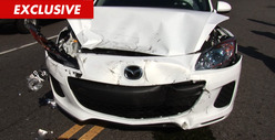 Rachel Hunter Calls 911 After NASTY Car Wreck ... All Caught on Tape!!!