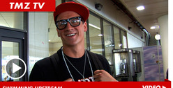 Olympic Swimmer Ryan Lochte -- Flashing Gold Medal D-Baggery