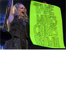 Miranda Lambert Slams Chris Brown in Concert