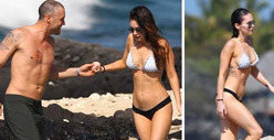 Brian Austin Green & Megan Fox -- His & Hers Rock Hard Bodies