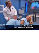 Coco Gets Ultrasound On Her Butt to Prove It's Real