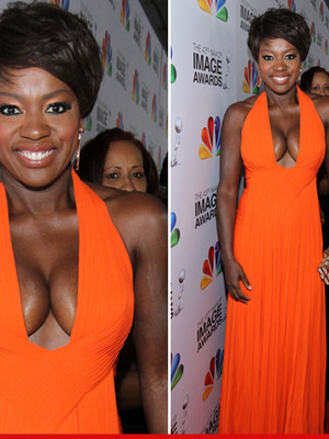 Viola Davis -- Takes Golden Globes to the NAACP Awards