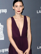 Girl With The Plunging Neckline -- Rooney Mara Stuns at Fashion Event