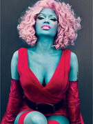 Nicki Minaj Feeling Blue For Vogue