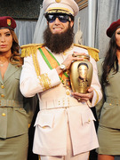 Sacha Baron Cohen Pours Ashes All Over Ryan Seacrest