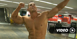 'Big Brother' Star -- Topless at the Airport