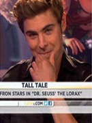 Zac Efron Awkwardly Talks Red Carpet Condom Drop
