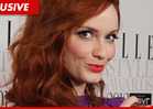 Christina Hendricks -- My Phone Was HACKED ... But Those Boobs Aren't Mine!