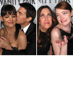 Hot Hookups Inside the Vanity Fair Photo Booth!