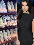 Kim Kardashian Flaunts Massive Shoe Collection on Twitter
