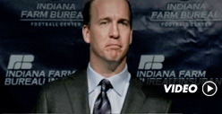 Peyton Manning Fights Back Tears -- I'm Done in Indy