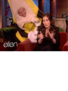 Megan Fox Scared By Giant Sneaky Banana -- VIDEO!