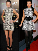 Dueling Dresses: Kim Kardashian vs. Kendall Jenner