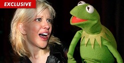 Courtney Love -- Disney and Kermit the Frog Are RAPING Kurt Cobain
