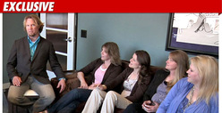'Sister Wives' Fam -- Not Together for Father's Day