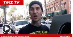 Travis Barker -- Meat-Free's the Way for Me ... and My Kids
