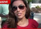 Eva Longoria's Bentley -- Backs That Ass Up ... Into Another Car