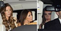 Eva Longoria -- Birthday Night Out with Kate Beckinsale & Victoria Beckham