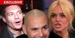 Pitbull -- If Ryan Seacrest Didn't Sue Me, Lindsay Lohan Shouldn't Either!