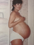 Kris Jenner Posts Topless Pregnant Photo