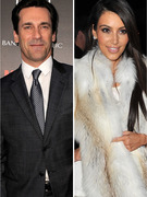 Jon Hamm's Co-Star Joins In on Kardashian Slams