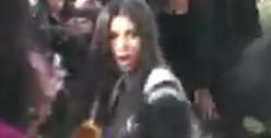 Kim Kardashian Flour-Bombed, Assaulted with White Powder 