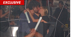 Camille Grammer -- Sucking Face in a Vegas Nightclub