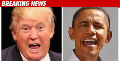 Trump Congratulates Obama -- 'Job Very Well Done'