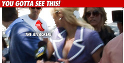 Paris Hilton's Boyfriend Attacked at Courthouse