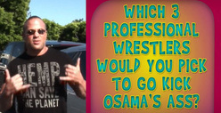 When Wrestlers Attack ... Osama Bin Laden
