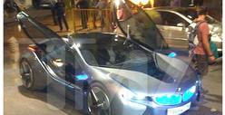 'Mission: Impossible 4' Car -- Bluing Itself Up in Mumbai