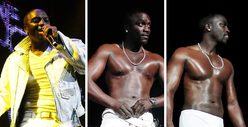 Akon's Underwear Strip Show