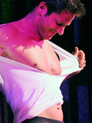 Photos: 98 Degrees Star Jeff Timmons Strips for Chippendales!