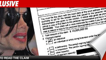 Creditor's Claim:  Michael Jackson Gave Me Herpes