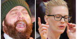 Zach Galifianakis SLAMS January Jones 