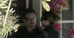 Maria Shriver & Bono -- Positive Vibes
