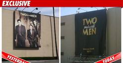 'Two & A Half Men' -- Charlie's OUT of the Picture