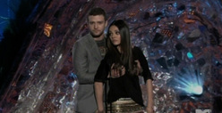 Timberlake and Mila Kunis -- Genital Grope on MTV 