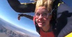 Paris Hilton Throws Herself Out of a Plane