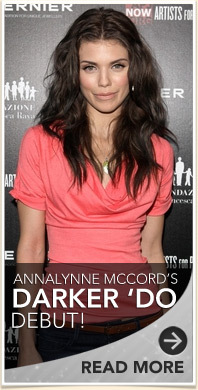 Photos: AnnaLynne McCord's Darker 'Do