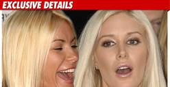 Crystal Harris -- Seeking Comfort from Heidi Montag