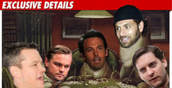 Tobey, Matt, Leo, Ben Played Texas Hold 'Em A LOT!