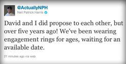 Neil Patrick Harris on Gay Marriage: Ready and Waiting