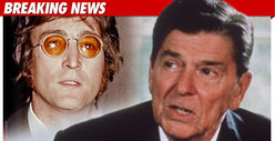 John Lennon LOVED Reagan ... Says Ex-Assistant