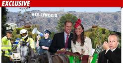 William and Kate -- Super Duper Protected in LA!