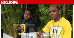 Sean Kingston -- First Photo After Leaving Hospital