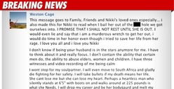 Weston Cage Rambles About Wife, Life ...