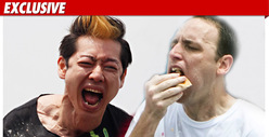 Kobayashi -- My Weiner Beef Ain't With Chestnut!!