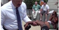Dr. Phil to the Rescue -- After Photog Takes a SPILL