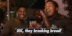 USC Football Star -- 'We All Gettin' Kim Kardashian'